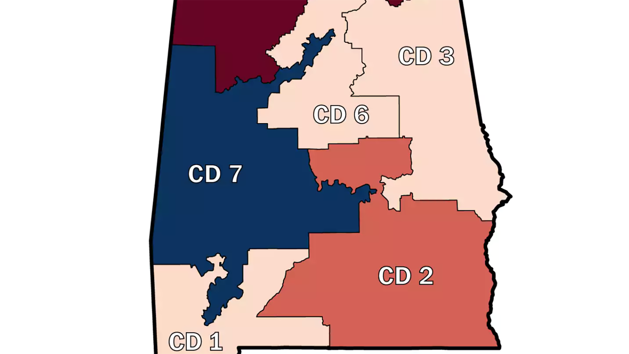 District Map Of Alabama