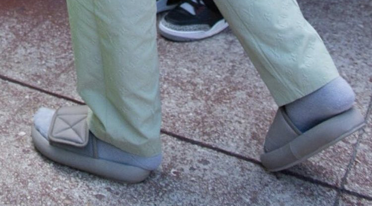 kanye west prison slippers