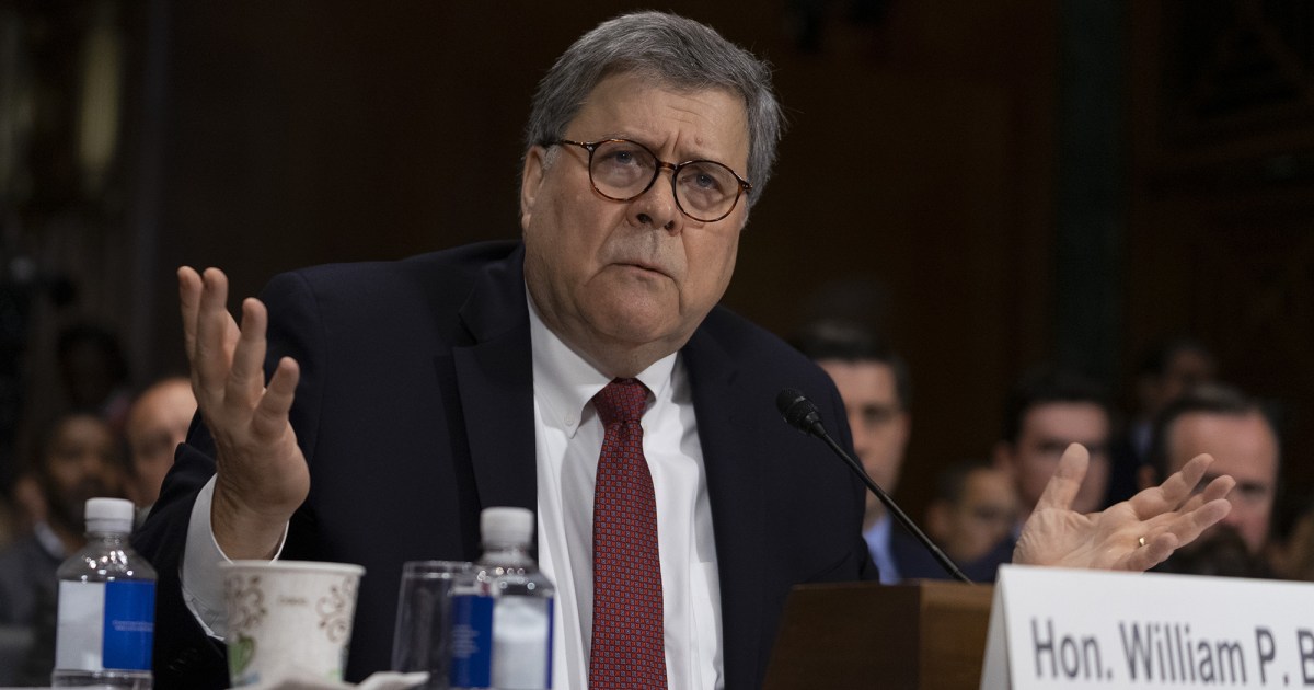 Don’t Be Surprised By Barr’s Behavior. He Acted The Same Way 30 Years 