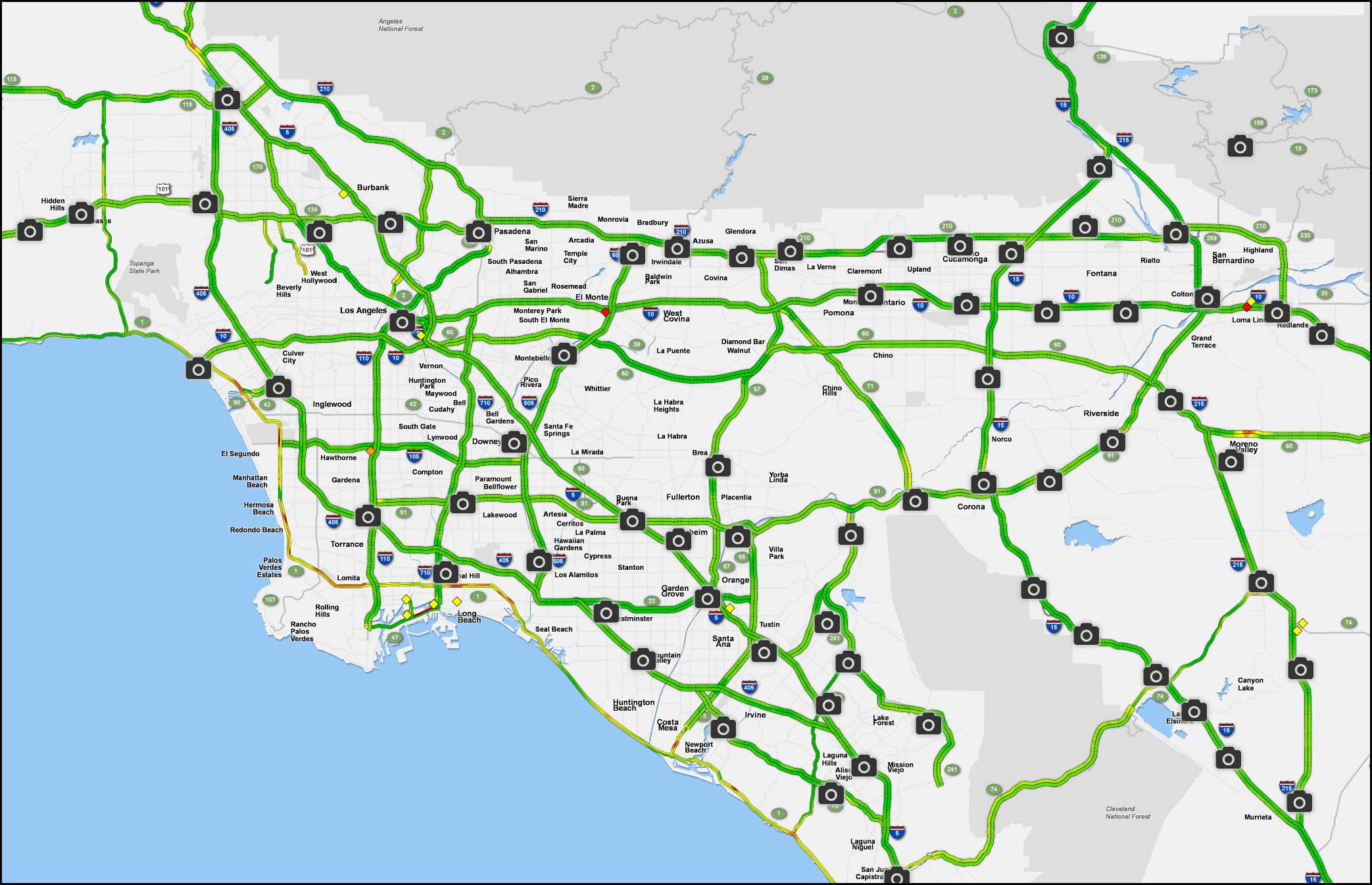 Here s What California Traffic Looks Like on Lockdown Mother Jones