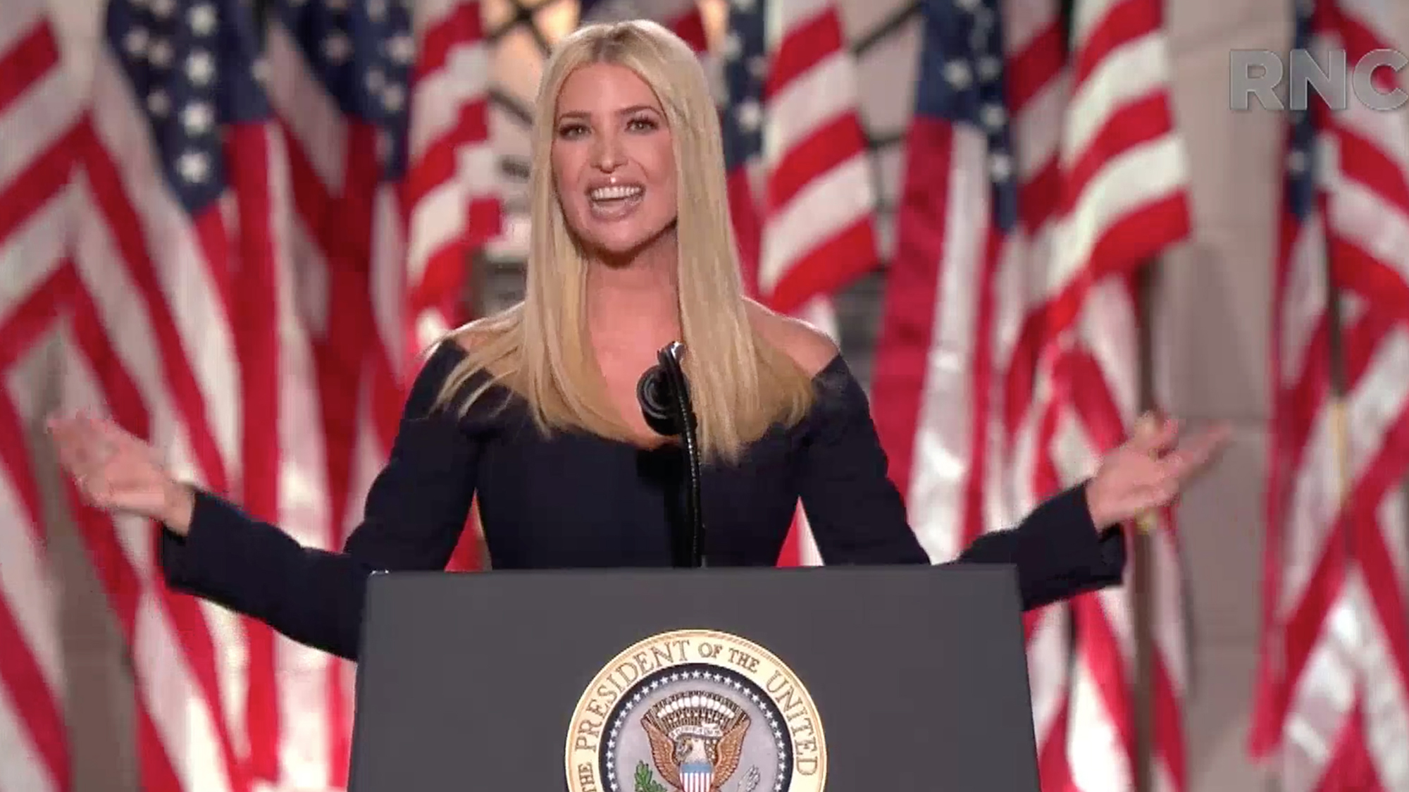 Ivanka Trump S RNC Speech Was A Preview Of The Future Mother Jones   200827 Ivanka 