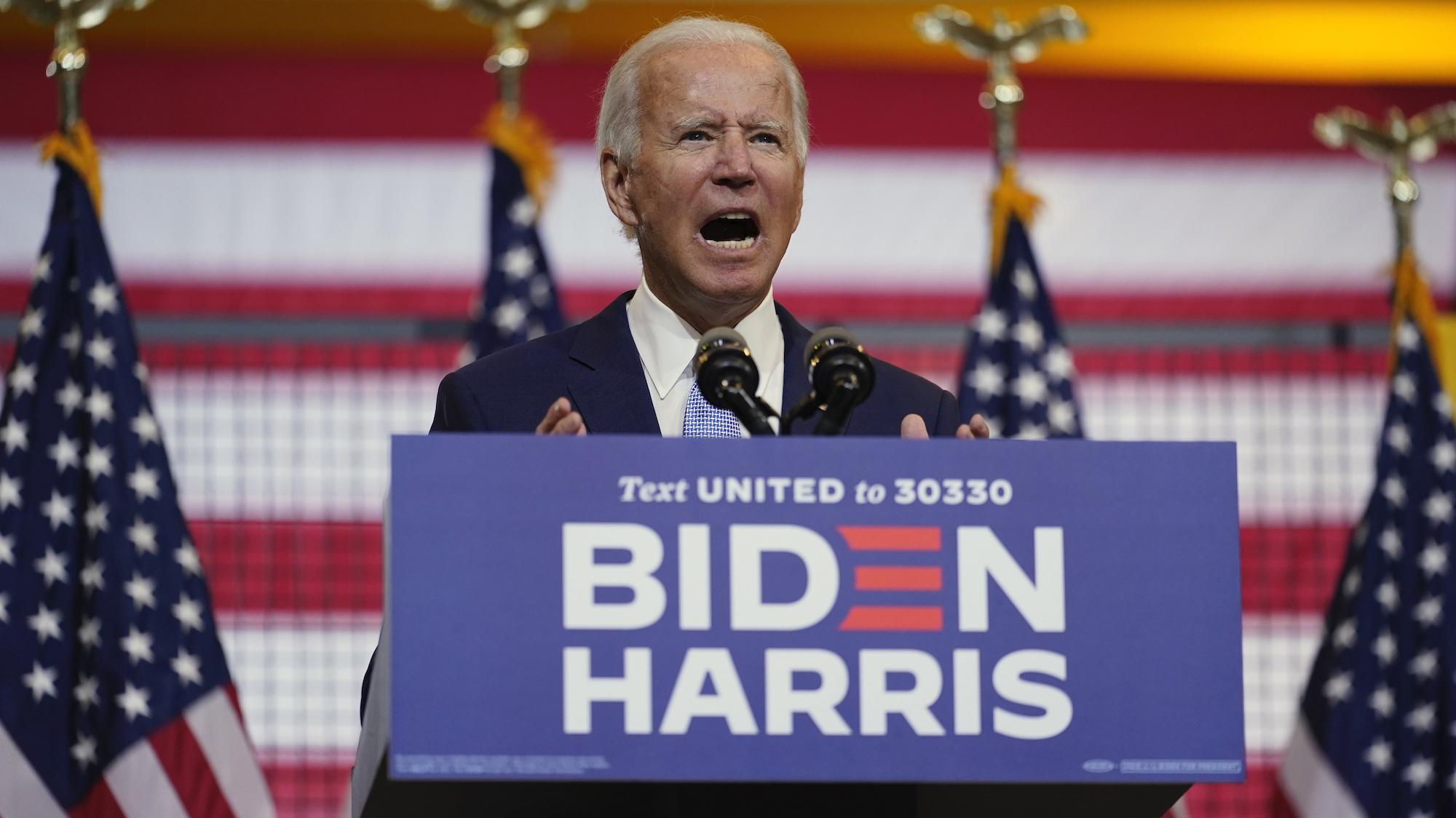 Biden Blames Trump For Violent Outbreaks – Mother Jones