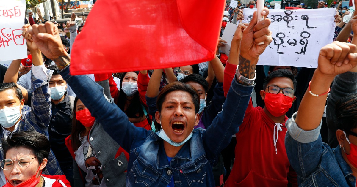 Gripping Photos Anti Coup Protesters Are Defying Myanmars Military In