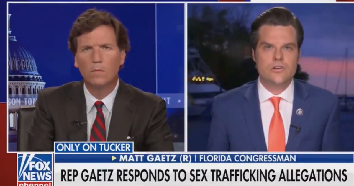 Matt Gaetz, Reportedly Investigated for a Sexual Relationship With a ...