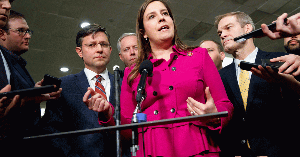 Before Elise Stefanik Became A Trump Cult Leader, She Said He Was 