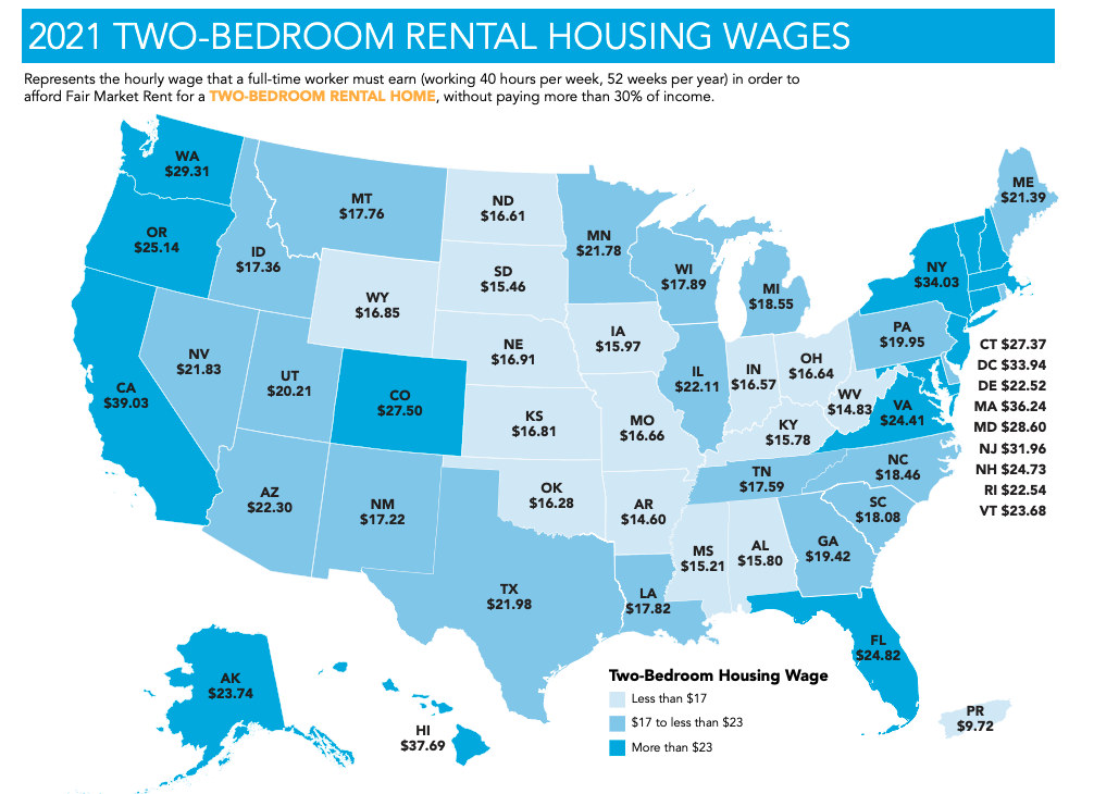 Rent map