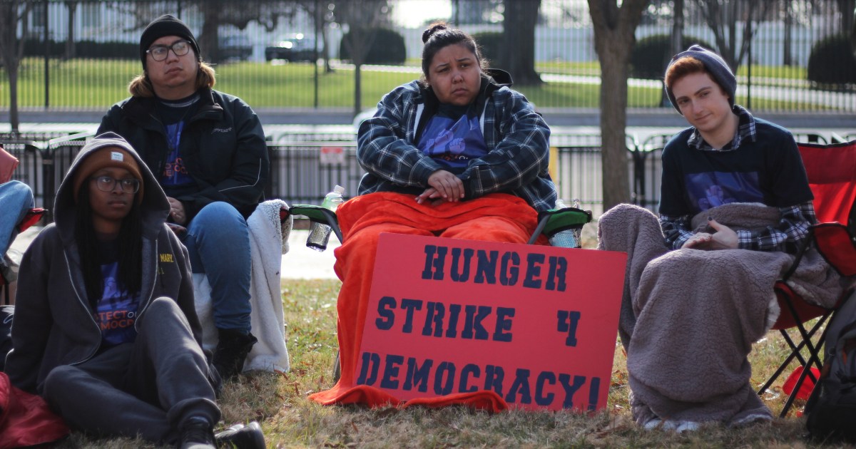 These Youth Activists Are Hunger Striking for Voting Rights, Again