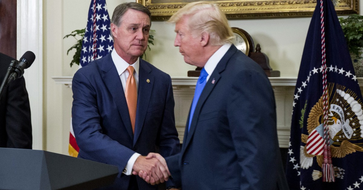 David Perdue’s First Campaign Ad Is Just a Video of Trump