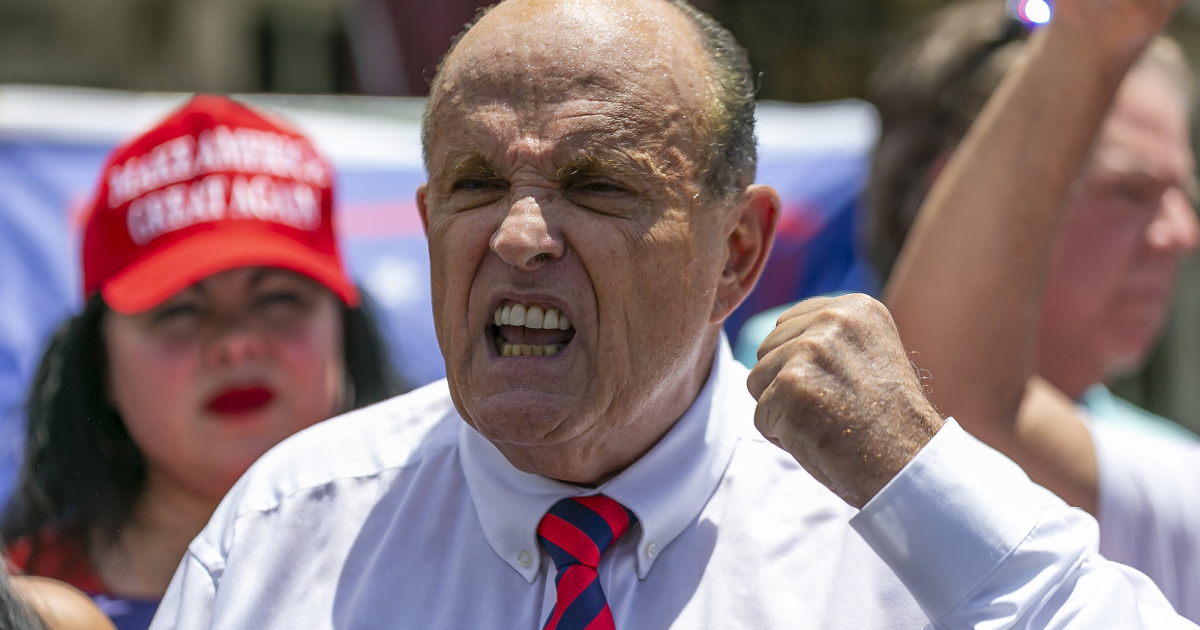 Is Rudy Giuliani Drunk…Right Now? – Mother Jones