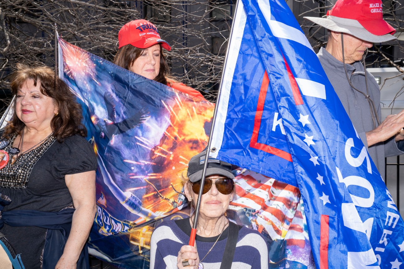 Scenes From The Spectacular And Totally Wacky Donald Trump Arraignment Circus Mother Jones 