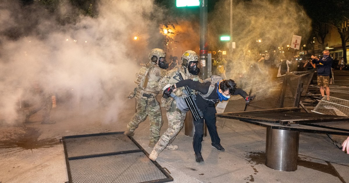 Explosive Photos of Portland Amid the George Floyd Protests – Mother Jones