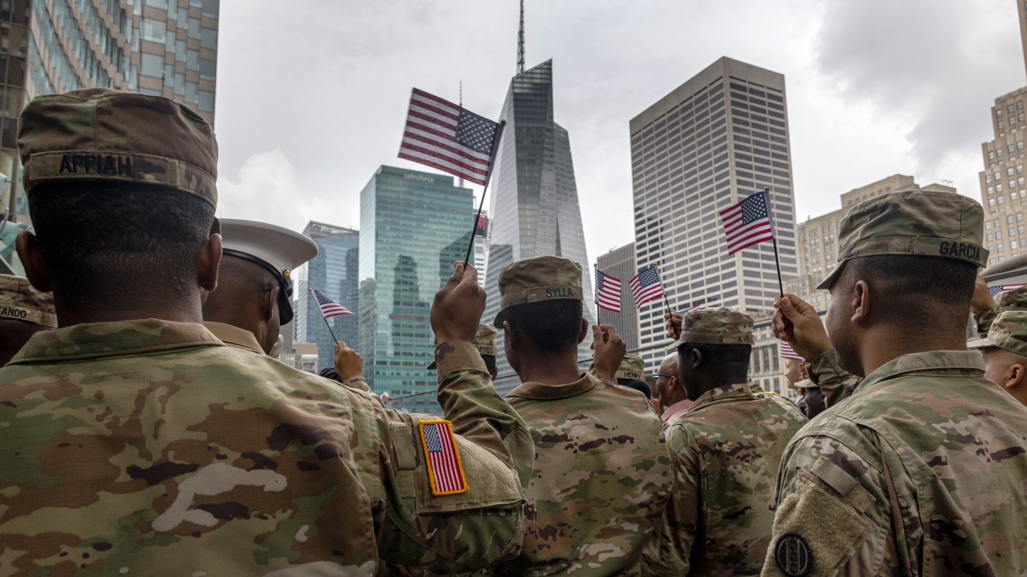 How Immigrants Navigate The Complicated Politics Of Military Service   Naturalization Ceremony 