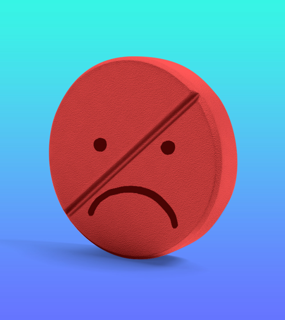 Depressed Sad Troll face MEME | Coasters (Set of 4)