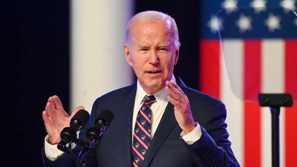 El presidente Joe Biden pronunció un apasionado discurso de campaña sobre lo que él enmarcó como una cuestión urgente: este año, «la democracia está en juego».