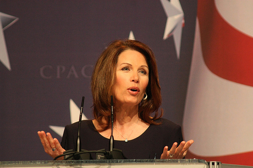 Bachmann Signs Pledge with Questionable Slavery Reference Mother