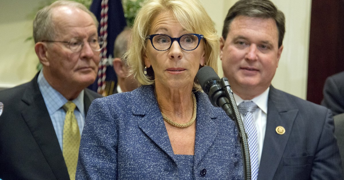 This Report Card for Betsy DeVos’ Favorite Education Policy Is Pretty ...