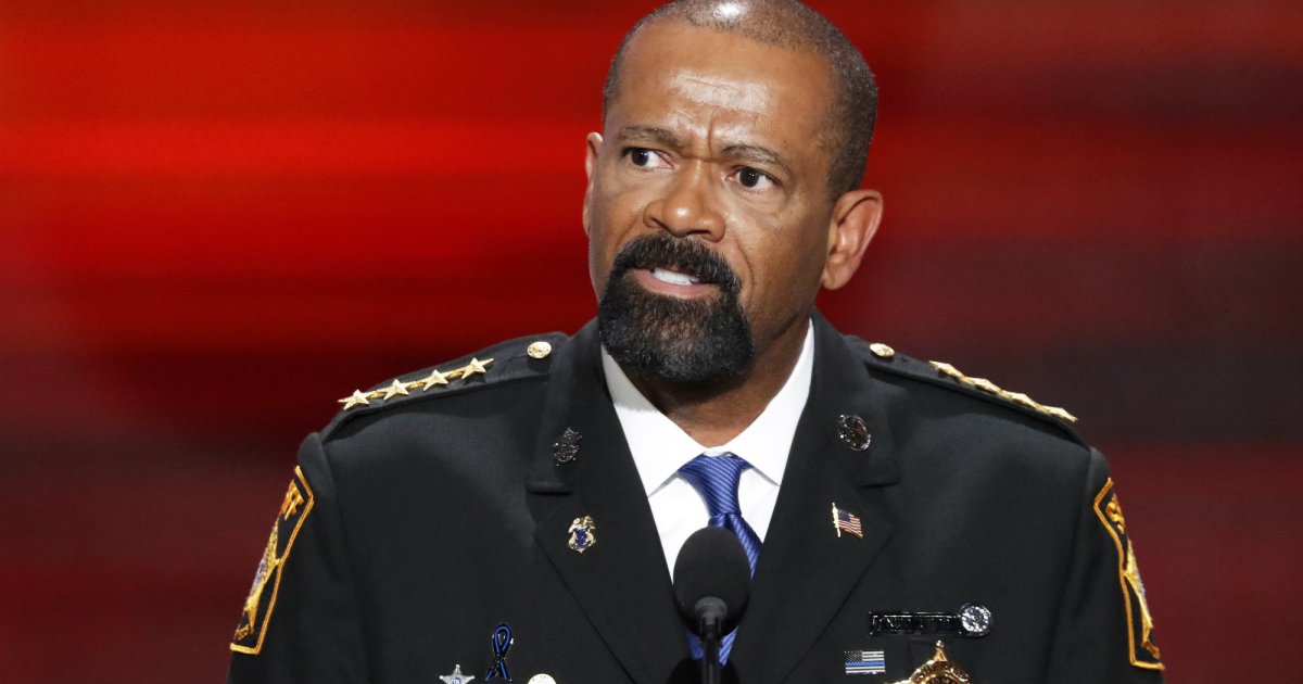 Pro-Trump Milwaukee sheriff David Clarke detained man for