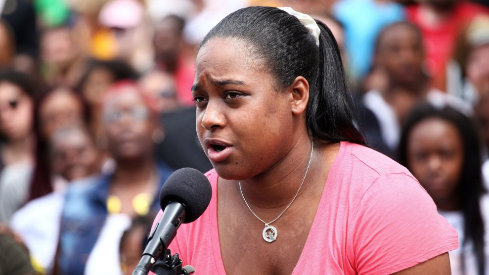 Eric Garner's Daughter Calls Obama Town Hall Race Relations “Farce” – Mother Jones