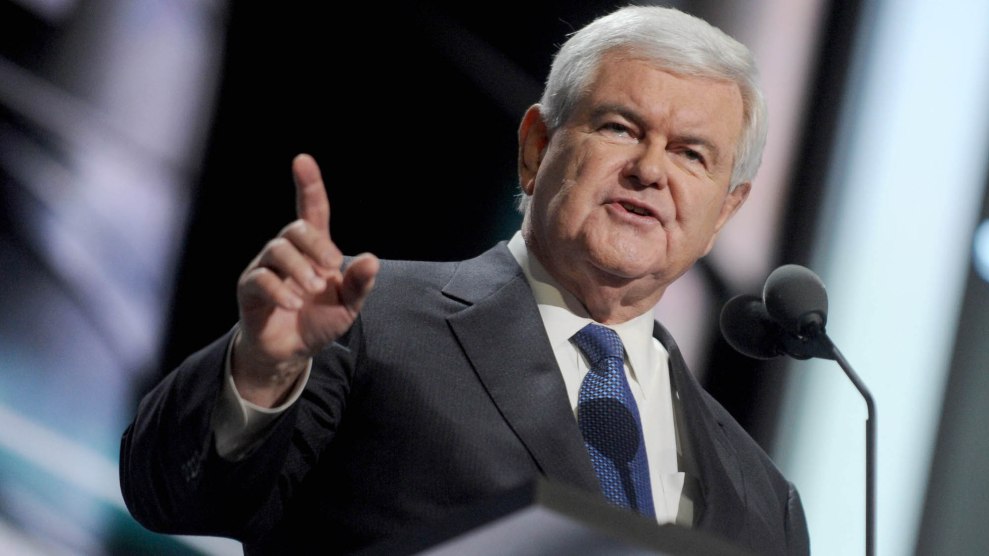 A Very Long List Of Dumb And Awful Things Newt Gingrich Has Said And Done Mother Jones