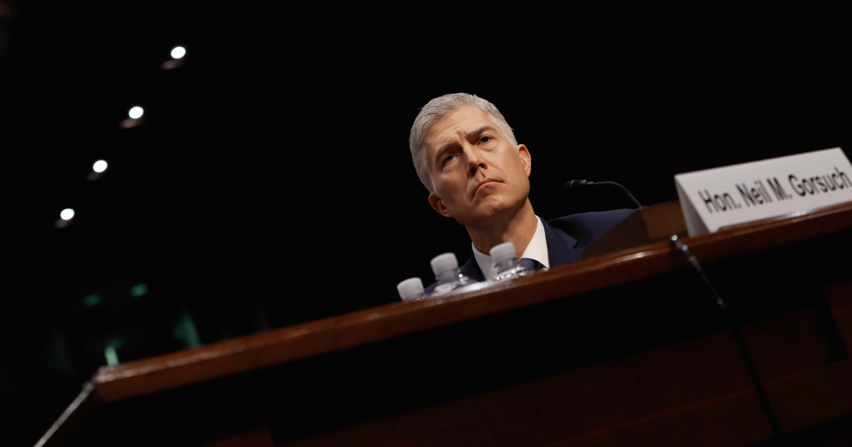 These Four Cases Will Quickly Show Who Gorsuch Really Is – Mother Jones