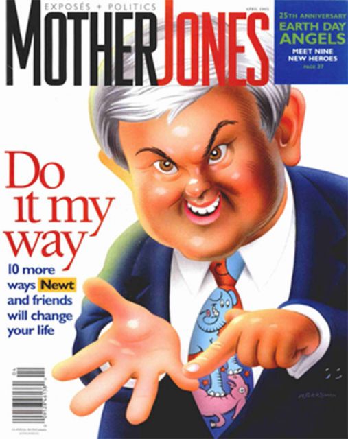 Cover of the March/April 1995 Issue.: Illustration by Robert Grossman