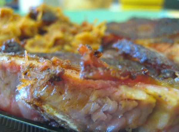 Why They Hate Us: Pork ribs from Arthur Bryant's in Kansas City, Missouri (Photo: Tim Murphy).