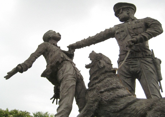 States Rights: Kelly Ingram Park in Birmingham, Alabama  (Photo: Tim Murphy).