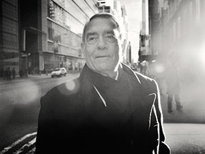Dan Rather near his office in New York City.: Christopher Anderson/Magnum