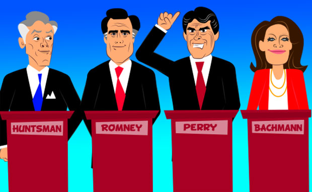 Illustration by Zina Saunders. Click here to watch her animated preview of the debate.