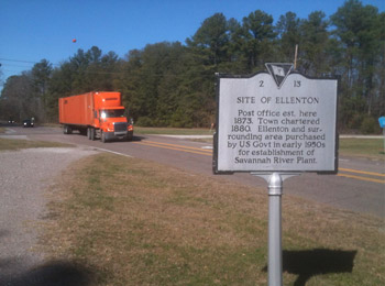 Ellenton monument park.: Adam Weinstein