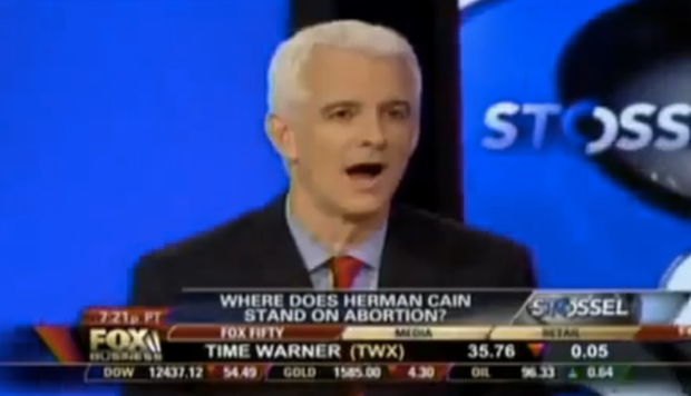 Herman Cain has the rare ability to render a cable news pundit speechless.: Fox News/YouTube