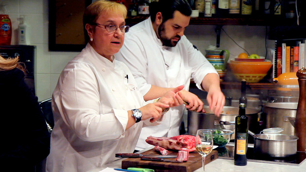 Lidia Bastianich at Eataly, New York: James West