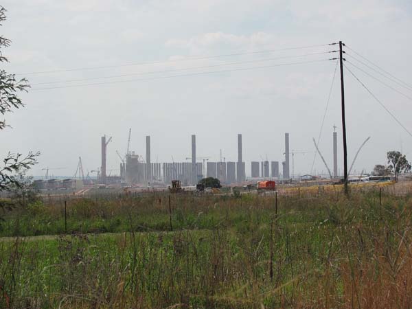 Construction on Kusile began in 2007, and is expected to be completed in 2015. When finished, it will be one of the largest power plants in the world.