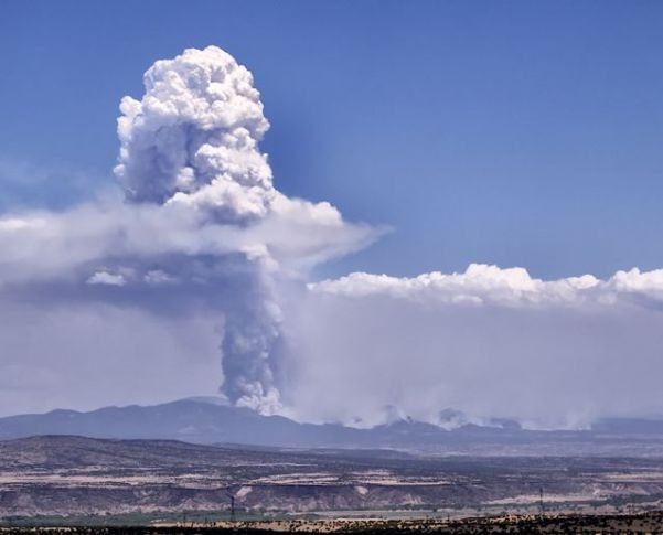 Las Conchas Fire. Credit: John Fowler via Wikimedia Commons.