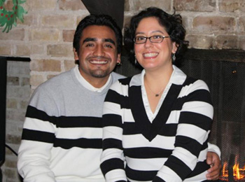 Monica Bosquez and her husband Alvaro
