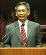 Raja Aziz, head of Malaysia's Atomic Energy Licensing Board: Image by AELB Malaysia