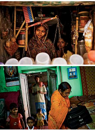 Bandhan microloans have allowed Rehana Bibi and Supta Halder to radically alter their families and communities.