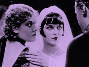 Alice Roberts as the Countess Geschwitz with Louise Brooks in G.W. Pabst's Pandora's Box (1929). (moviegraphsinc)