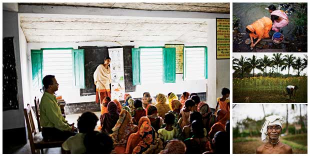 Scenes from rural Bengal, where a microloan program called Bandhan teaches women basic hygiene and sex education. The result is a revolutionary way to battle poverty and disease. 