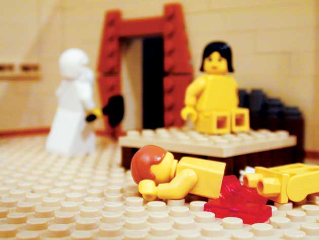 Lego store bible scenes