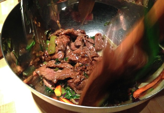 Tom’s Kitchen: Stir-Fried Beef With Celery, Carrots, and Kohlrabi