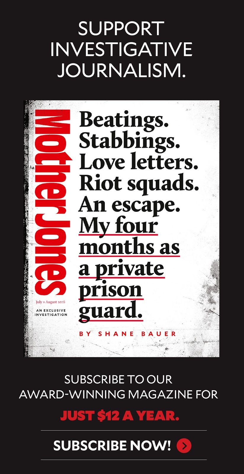 Ebony Cum Babies - My Four Months as a Private Prison Guard: A Mother Jones ...