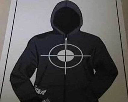 plain black hoodie target